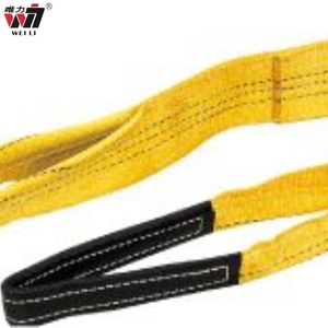 Sangles <span class=keywords><strong>de</strong></span> levage en nylon pour grue <span class=keywords><strong>de</strong></span> chantier industrielle canadienne <span class=keywords><strong>de</strong></span> 10 tonnes et 25 tonnes, spécifications des sangles <span class=keywords><strong>de</strong></span> levage en nylon - Product Image 4