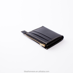 Black Cow Leather Coin <b>Wallet</b> - Product Image 1
