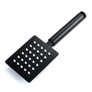 Doccetta da bagno HIDEEP in acciaio inossidabile nero opaco, moderna e quadrata, con installazione facilitata - Product Image 5