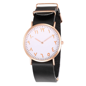 Classic Quartz <strong>Arabic</strong> <strong>Numerals</strong> Dial Wrist <strong>Watch</strong> - Product Image 2
