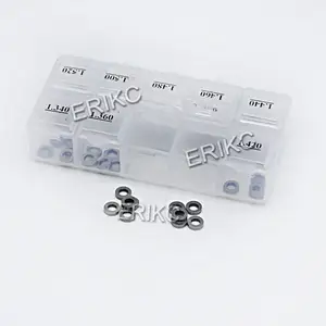 ERIKC מזרק שים ערכות B60 adjusitng פחית E1023604 מכונת כביסה shims עבור סימנס piezo מזרק גודל 1.34mm-1.52mm