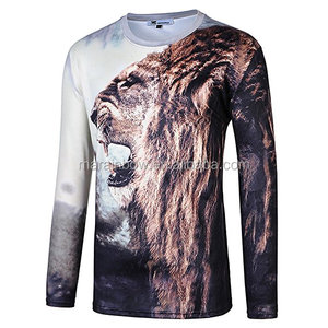T-Shirt a Maniche Lunghe con Stampa Galassia <span class=keywords><strong>e</strong></span> <span class=keywords><strong>Universo</strong></span>, Maglietta Uomo con Stampa Integrale in Sublimazione, T-Shirt Moda con Stampa 3D all'Ingrosso - Product Image 5