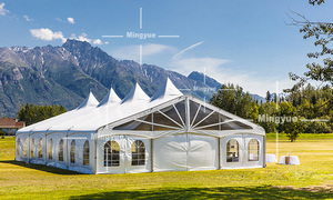 Tenda Marquee Professionale di Alta Qualità per Attività all'Aperto, Protezione dalla Pioggia e Resistenza al Vento, per Matrimoni ed Eventi - Product Image 3