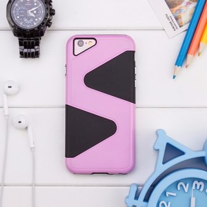 2 en 1 doble protección fundas de celular resitente <span class=keywords><strong>la</strong></span> <span class=keywords><strong>caída</strong></span> para iPhone 6 / 6s fundas - Product Image 2