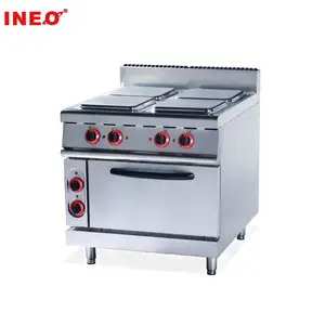 In acciaio inox 4 quadrato piastra cucina con forno/ristorante coreano attrezzature/attrezzature di ristorazione fast food