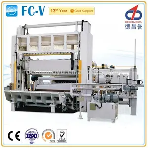 Automático de corte de papel e máquina do rebobinamento fc-w1500