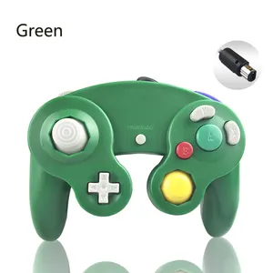 New Green High quality for Controller Joystick Gamepad For Nintendo GameCube GC NGC for Wii Classic Pad