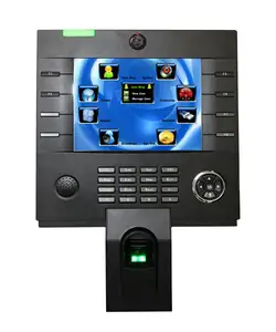 Мультимедийный терминал учета рабочего времени по отпечатку пальца iClock3500