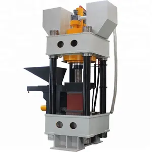 Scrap Metal powder forming four column hydraulic press machine 630 ton for making iron block