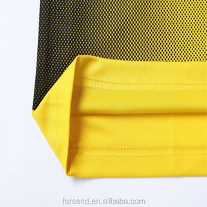 New design your own soccer jersey football kit full set 2018 yellow soccer jersey OEM - Product Image 5