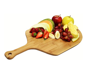 Pelador de <span class=keywords><strong>pizza</strong></span> perforado, juego de madera de bambú con mango, regalos de navidad - Product Image 3