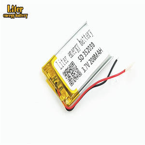 Rechargeable battery lithium polymer battery battery <span class=keywords><strong>3</strong></span>,7 V 352030, 200 mah Li-ion battery - Product Image 3