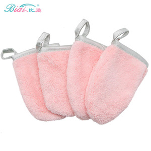 Tapis de nettoyage du visage en microfibre, 1 pièce, réutilisable, nettoyage du maquillage, doux, gants pour femmes - Product Image 5