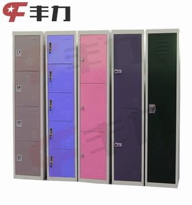 Casier de rangement moderne en acier à deux portes Classeurs en métal enduit de poudre pour l'école, le bureau, la <span class=keywords><strong>chambre</strong></span> et l'hôpital - Product Image 2