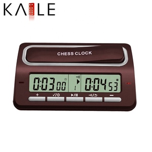 Reloj de Ajedrez Digital para Competición al Por Mayor, Económico, Negro y Rojo - Product Image 3
