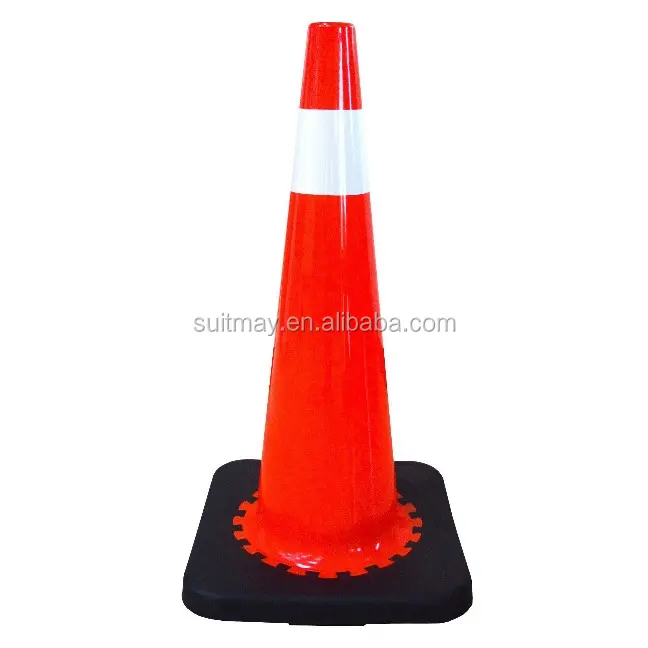 Cones de segurança de pvc