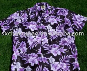 Costume impresso camisas havaianas barato