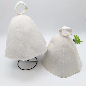 Gorro de Sauna Unisex de Fieltro de Lana 100% al por Mayor, Ecológico y de Lujo, Gorro de Pescador de Alta Calidad para Adultos - Product Image 2