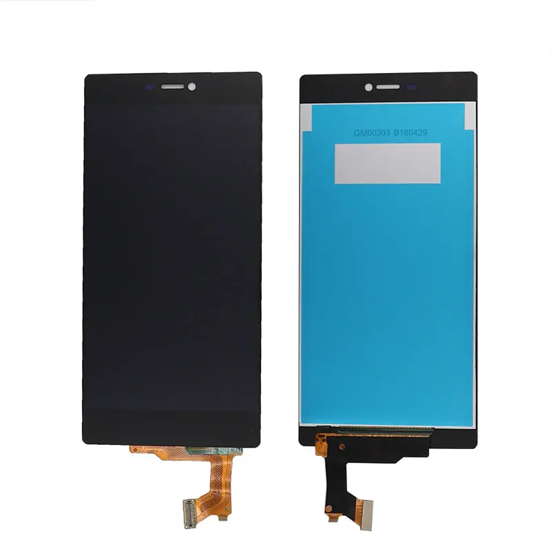 Cellular telefon lcd Parts For Huawei P8 Touch bildschirm Display mit front cover rahmen