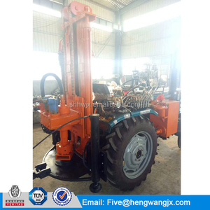 Hengwang HQZ200Tรถติดตั้งเครื่องเจาะ; dthน้ำดีแท่นขุดเจาะ