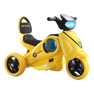 Tricycle électrique en plastique pour enfants, matériel de sécurité pour conduite sur la voiture, bicyclette électrique - Product Image 5