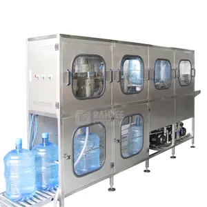 Planta de embotellado de agua automática, máquina de llenado de agua de Primavera de 19.8l, 5 galones, línea de producción, oferta