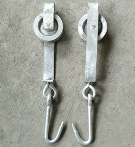 Crochet de suspension pour carcasses de bétail, poulie à roulement sur rail pour abattoir, crochet de boucherie pour abattoir - Product Image 4