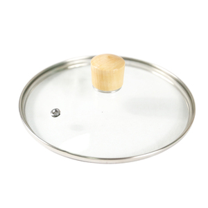 Vidrio Templado General Casa Cocina <span class=keywords><strong>Wok</strong></span> Pan Transparente Cubrir - Product Image 1
