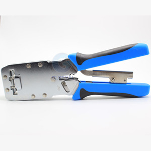 Hoge kwaliteit Cat 6 RJ45 RJ11 AMP modulaire hand krimptang - Product Image 3