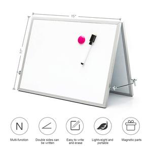 Double Sided Nhỏ Có Thể Gập Lại Từ Khô Xóa Dạy Bảng Trắng Cho Trường Học - Product Image 2