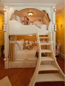 <span class=keywords><strong>Lit</strong></span> de chariot en bois pour enfants de style vintage classique, style simple, meubles de chambre d'enfant, <span class=keywords><strong>lit</strong></span> <span class=keywords><strong>superposé</strong></span> au design unique - Product Image 4