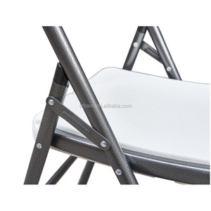 Hot Sale <strong>White</strong> HDPE Easy <strong>Folding</strong> Plastic <strong>Chair</strong> for Outdoor Furniture - Product Image 4
