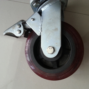 Pneu d'<span class=keywords><strong>échafaudage</strong></span> 6 "roulette de roue avec freins - Product Image 4