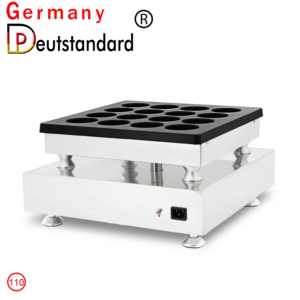 16 delik kırmızı fasulyeli kek makinesi japon kek Obanyaki Imagawayaki Maker makinesi - Product Image 5