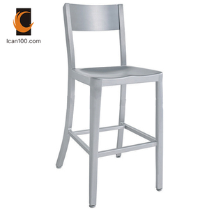 Chaise <span class=keywords><strong>tabouret</strong></span> <span class=keywords><strong>de</strong></span> <span class=keywords><strong>Bar</strong></span> en métal et en <span class=keywords><strong>aluminium</strong></span> résistant aux Uv, haute qualité, pour Table <span class=keywords><strong>de</strong></span> <span class=keywords><strong>Bar</strong></span>, prix modernes - Product Image 1