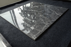 12x24 piso arte <span class=keywords><strong>oscar</strong></span> asia linho de cerámica gris oscura suelos de baldosa - Product Image 4