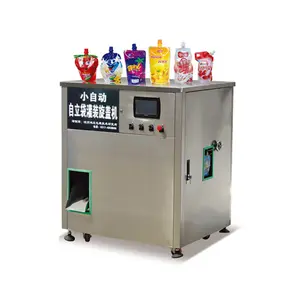 Bestseller Bbq Sauce Auslauf beutel Füll maschine Rotate Coconut Juice Filling Machine