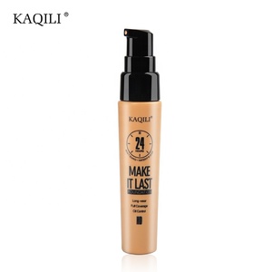 Kaqili base líquida de maquiagem, creme líquido de cobertura completa à prova d'água para maquiagem - Product Image 1