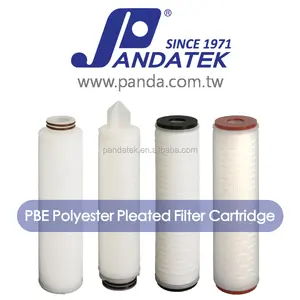 0.2 Micron Polyester Cellulose Water Pleated Membrane Filter Cartridge