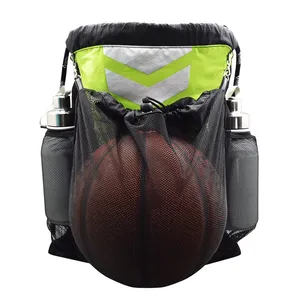 New Design Wholesale lightweight drawstring gym backpack bag soccer football basketball sports bag