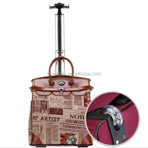 <span class=keywords><strong>Sac</strong></span> à roulettes tendance de 20 pouces, 51 cm, <span class=keywords><strong>sac</strong></span> à main pour <span class=keywords><strong>ordinateur</strong></span> <span class=keywords><strong>portable</strong></span>, <span class=keywords><strong>sac</strong></span> à roulettes pour femme - Product Image 3