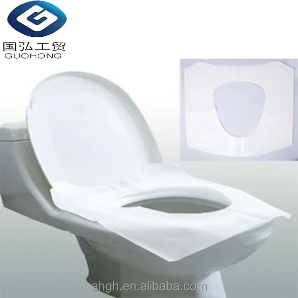 Usa e getta igienica di carta/pe film toilet seat covers