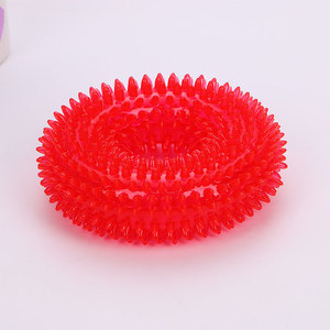 Bán Buôn Màu Trong Suốt TPR Gai Vòng Dog <span class=keywords><strong>Chew</strong></span> Đồ Chơi Cho Vật Nuôi - Product Image 5