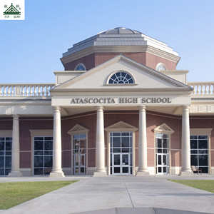 Water Proof Buiten Decoratie Wit Glasvezel Beton Cement Vierkante Romeinse Kolom Pijlers - Product Image 6