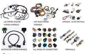 Para Honda Swap OBD1 SOHC VTEC Sub Wire <span class=keywords><strong>Harness</strong></span> Civic P28 P08 P06 D16Z6 <span class=keywords><strong>D16Y8</strong></span> CNCH Fiação - Product Image 2