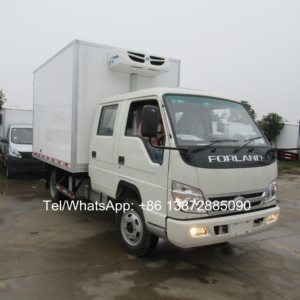 Camión Refrigerado Foton Forland 4*2 con Volante a la Derecha, Material FRP, Capacidad de 3 Toneladas, Camión de Transporte de Pescado Congelado de 4 Toneladas - Product Image 5