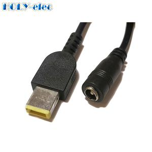 Cabo de alimentação dc 5.5*2.1mm fêmea para usb macho, cabo conversor para <span class=keywords><strong>lenovo</strong></span> - Product Image 3
