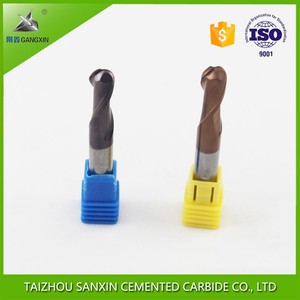 ISO certificat boule nez fraises, Tungstène solide carbure fin mills cutter pour <span class=keywords><strong>le</strong></span> travail des métaux - Product Image 5