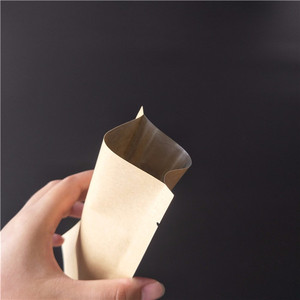 Anpassbarer Spezialpapier-Aluminium folien beutel Kraftpapier-Aluminiumfilm-Tropf kaffee beutel zur Aufbewahrung von Lebensmitteln - Product Image 3