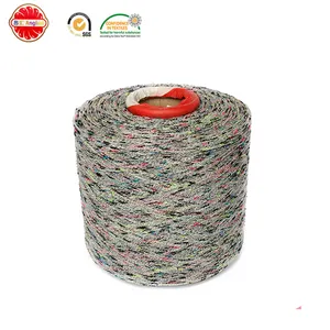 1/11Nm không gian nhuộm fancy knot sợi/knop sợi 60% acrylic 40% cotton